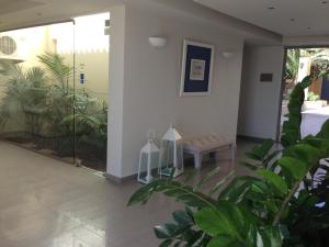 Vonkajšia záhrada v ubytovaní Iperion Beach Hotel