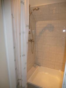 Koupelna v ubytování Appartements Kronig