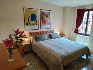 Posteľ alebo postele v izbe v ubytovaní Apartment in Molino Stucky