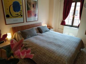 Posteľ alebo postele v izbe v ubytovaní Apartment in Molino Stucky