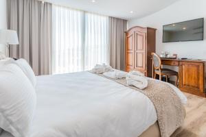 Palazzo Violetta客房内的一张或多张床位