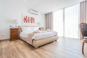 Palazzo Violetta客房内的一张或多张床位