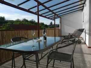 Balkón nebo terasa v ubytování Apartmány 27