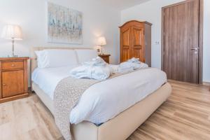 Palazzo Violetta客房内的一张或多张床位