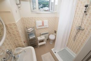 Kúpeľňa v ubytovaní Stefani Studio Apartman