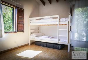 Postel nebo postele na pokoji v ubytování Sa Fita Backpackers - Albergue Juvenil