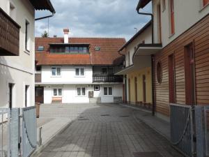 Budova, kde se bed and breakfast nachází