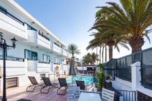 Μπαλκόνι ή βεράντα στο Apartamentos Olympia