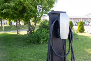 Jardin de l'établissement Motel au Vieux Piloteux