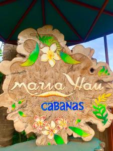 un segno per anahitzhak oakuana palmas di Cabañas Maria Hau a Hanga Roa