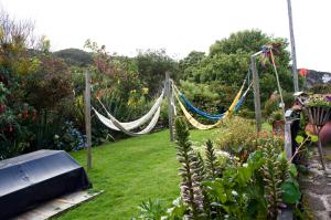 Zahrada ubytování Casa de piedra El Colibrí