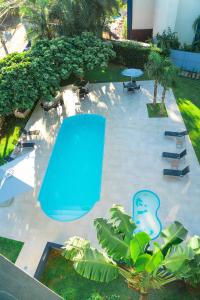 Um jardim em Iguassu Express Hotel