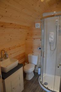 Et badeværelse på Glenview Lodge