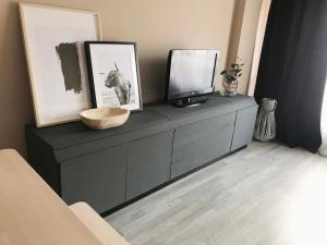 TV a/nebo společenská místnost v ubytování Pisos Centro Ribadesella