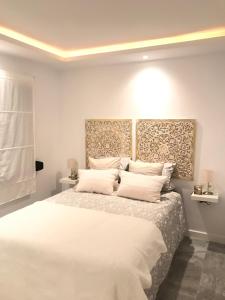 Posteľ alebo postele v izbe v ubytovaní Luxury Loft Malaga Torremolinos Sol