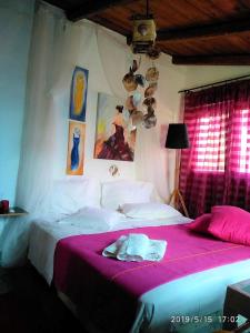 Postel nebo postele na pokoji v ubytování Sevi Platamon Home