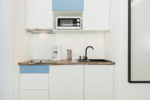 Kuchnia lub aneks kuchenny w obiekcie Aquamarina Onyx Marina Invest