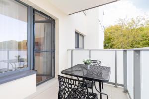 Balkon lub taras w obiekcie Aquamarina Onyx Marina Invest
