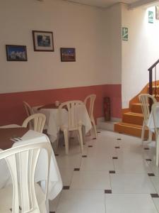 Posezení v ubytování Hotel Alcayata Popayan