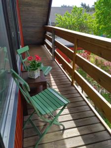 Balkón nebo terasa v ubytování Summers Paradise