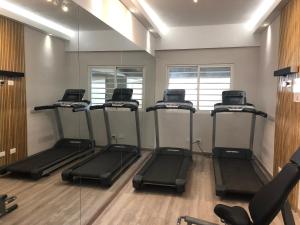 Fitness centrum a/nebo fitness zařízení v ubytování Estancia Riviera Colonial I