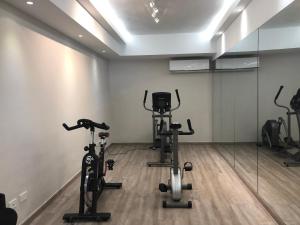 Fitness centrum a/nebo fitness zařízení v ubytování Estancia Riviera Colonial I
