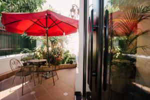 Balkón nebo terasa v ubytování Rosa Hanoi Hotel