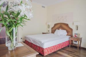 Voodi või voodid majutusasutuse Hotel Rejs toas