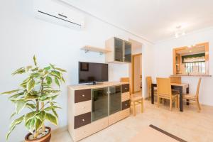 Kuchyň nebo kuchyňský kout v ubytování Apartamentos Jardines del Mar II