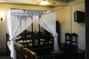 TV a/nebo společenská místnost v ubytování Asmini Palace Hotel