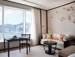 Area soggiorno di The Peninsula Hong Kong