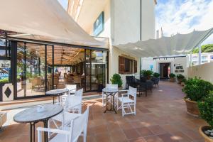 Widok na góry z tego hotelu