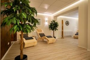 Posezení v ubytování Hotel Wald und See