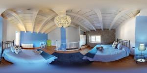 Postel nebo postele na pokoji v ubytování Apartamentos Turisticos Graus