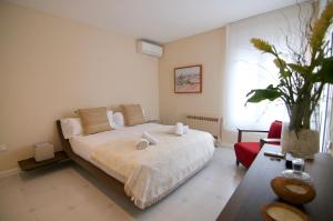 Postel nebo postele na pokoji v ubytování Luxury Beach House