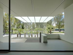 Ein Garten an der Unterkunft Blazer Suites Hotel
