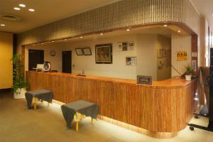 Vstupní hala nebo recepce v ubytování Yuzawa Toei Hotel + 37 fotografií