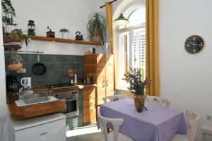 Kuchyňa alebo kuchynka v ubytovaní Central apartment with beautiful sea view