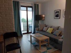 Posezení v ubytování Apartament Zamojska - GarwoNocka