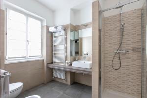 A bathroom at Hotel Conradi