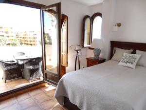 Posteľ alebo postele v izbe v ubytovaní Apartamento Panorama View, Panorama Park, Punta Prima, Torrevieja