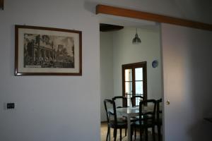 Ruang duduk di Agriturismo Barchessa