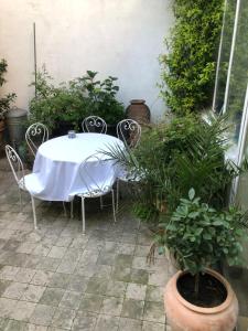 Jardín al aire libre en Villa des iris