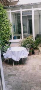 Jardín al aire libre en Villa des iris