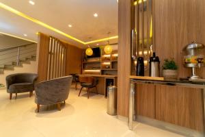 Kuchyň nebo kuchyňský kout v ubytování Hotel Porto Madeira