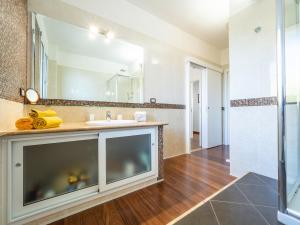 Koupelna v ubytování B&B Le Bouganville