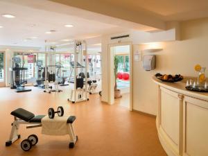 Fitness center at/o fitness facilities sa Appartements Steinbock - Ski-In & Ski-Out