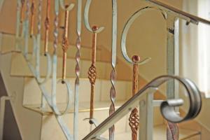 Kúpeľňa v ubytovaní Pension Olympia