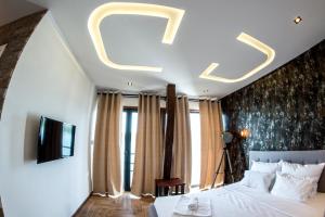 Letto o letti in una camera di Boatel Copacabana