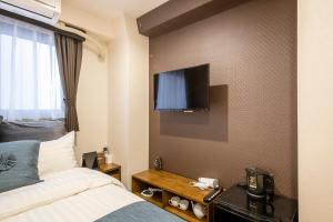 TV a/nebo společenská místnost v ubytování The Park Hotel Akihabara + 14 fotografií